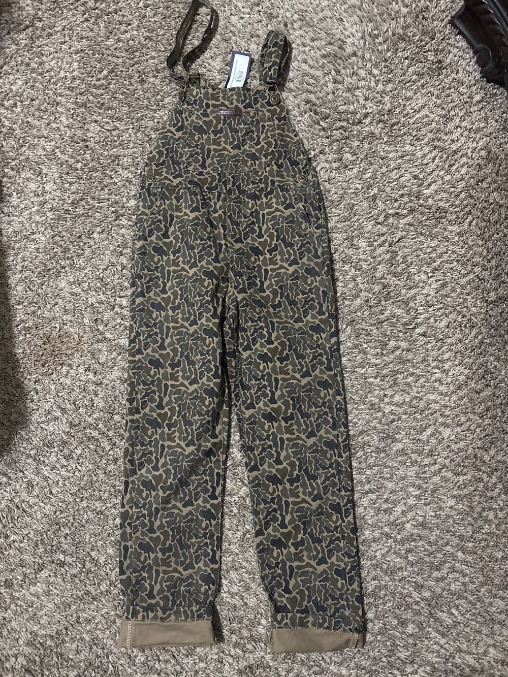 NWT Properly Tied Camoflauge Camo Overall Coverall 12